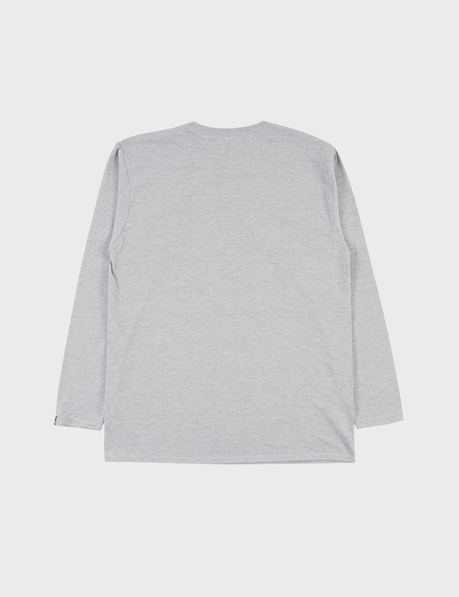 Label Long Sleeve Pocket Shirt (Grey)