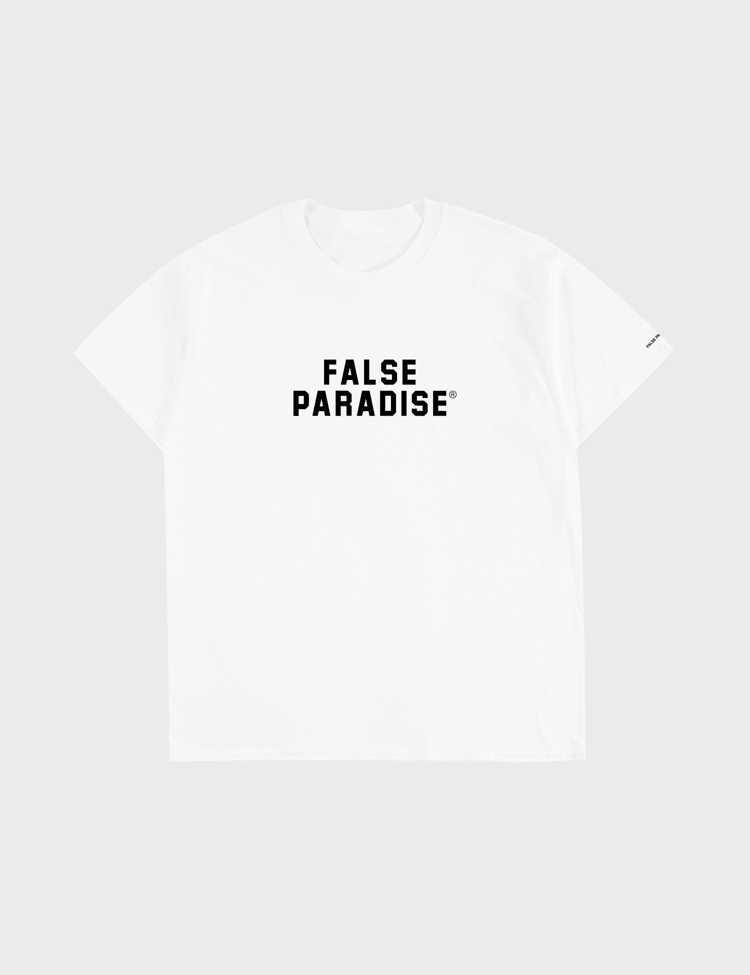 False Paradise Logo (White)