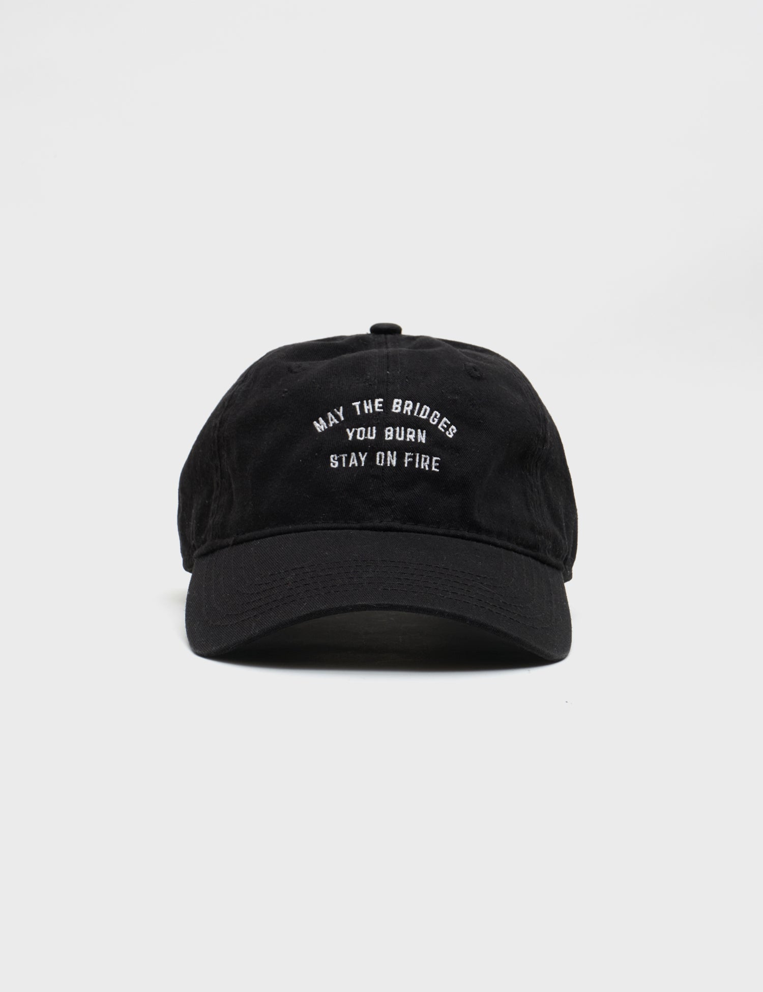 Burning Bridges Hat (Black)