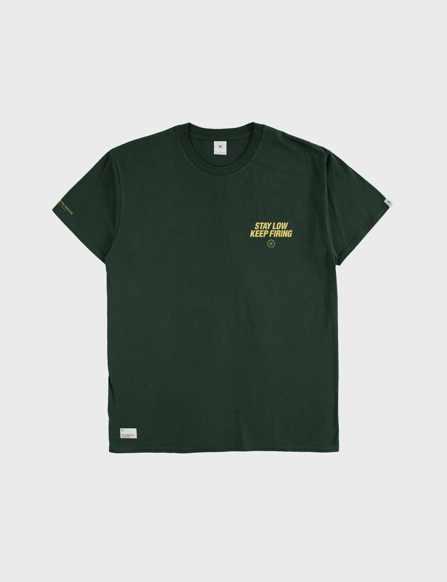 Stay Low Keep Firing (Forest Green)