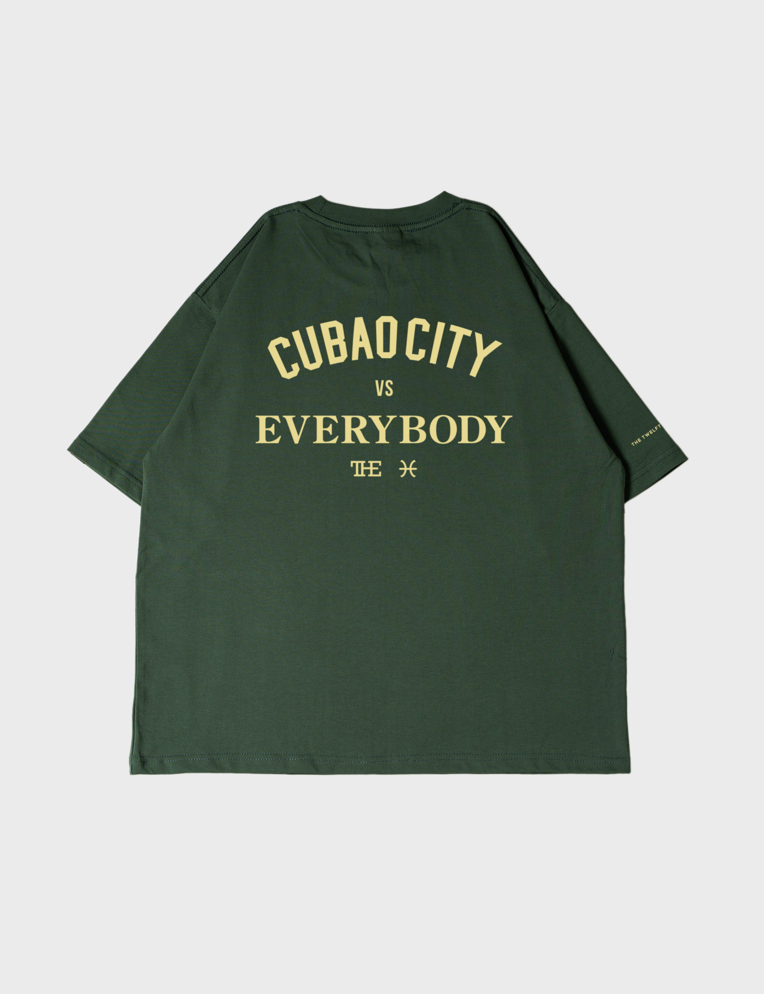 x THE Cubao City VS Everybody (Forest Green)