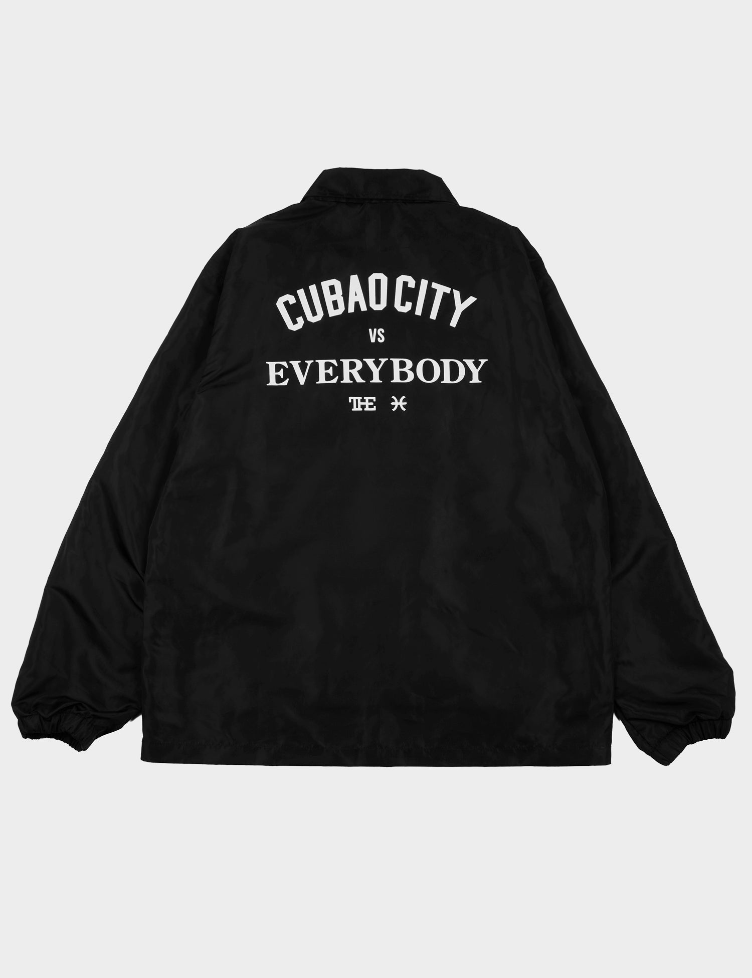x THE Cubao City VS Everybody Coach Jacket (Black)