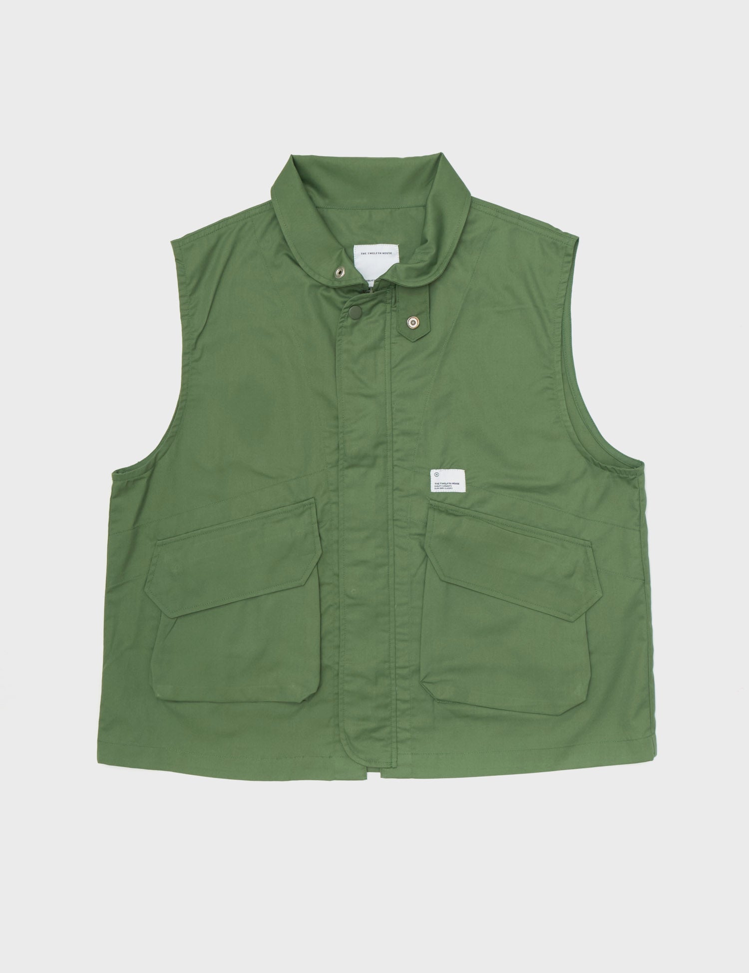 Collared Vest (Green)